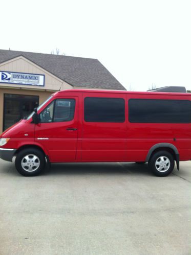 Dodge/mercedes 10 passenger sprinter. 5 cyl turbo diesel, dual air