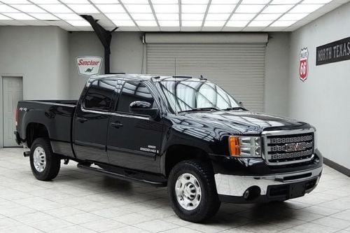 2009 sierra 2500hd diesel 4x4 slt navigation heated leather bose texas truck