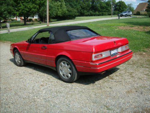 1992 cadillac allante convertible