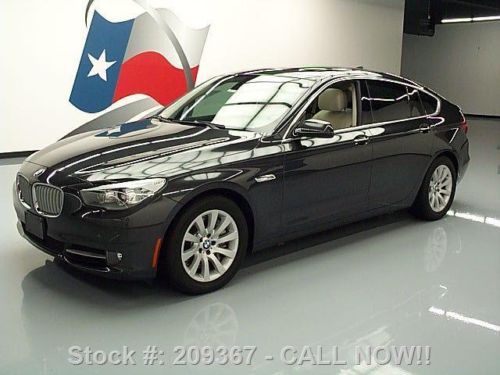 2010 bmw 550i gt twin-turbo pano roof nav htd seats 60k texas direct auto