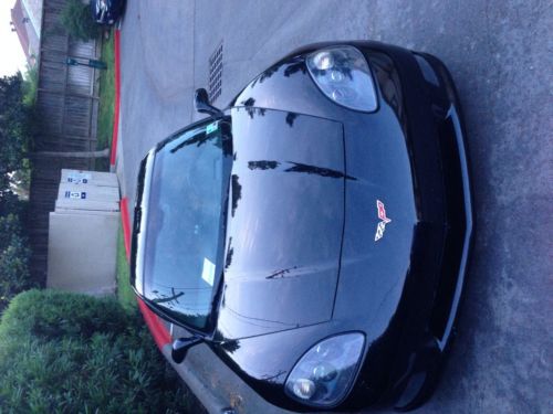 2008 chevrolet corvette, z51, lt3, manual, black exterior/interior