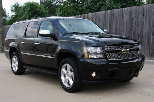 Chevrolet suburban ltz 4wd, nav, roof, dvd, 20&#034;, top loaded, serviced, excellent