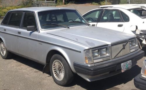 1983 volvo 240 diesel - very rare - restoration project - 244, 245, 300td, 240d