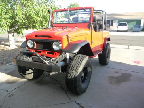 1974 Toyota Land Cruiser FJ40 Fuel Injected 350 4 Speed Disk Brakes, image 2