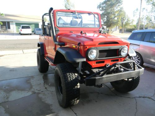 1974 Toyota Land Cruiser FJ40 Fuel Injected 350 4 Speed Disk Brakes, image 7