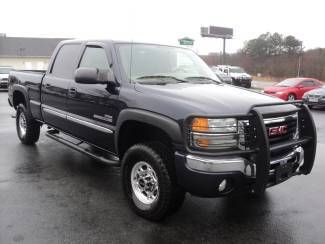 2005 gmc sierra 2500hd 4x4 crew duramax/allison we ship no reserve high bid wins