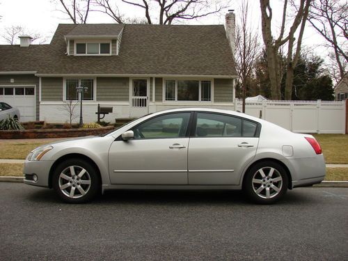 2004 nissan maxima sl navigation,sunroof,1 owner dealer maint 143k no reserve