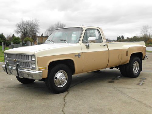 *** 1981 chevrolet c30 dually camper special 454 c/k30 1 ton --- no reserve ****