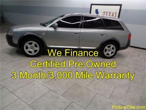 02 audi allroad 2.7 biturbo awd quattro leveling system heated seats we finance