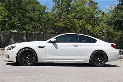 Bmw m6 coupe new 2 dr automatic gasoline 4.4l dohc v8 32v twinpowe alpine white