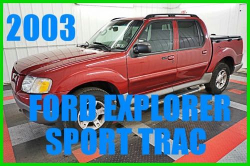 2003 ford explorer sport trac xlt 4l v6 4wd truck one owner sporty 60+photos