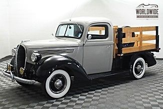 1938 ford pickup truck! v8! restored! extremely rare! must see to appreciate!