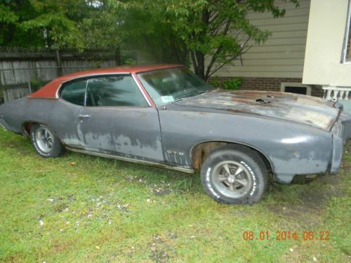 1969 gto original. rough. restorible.