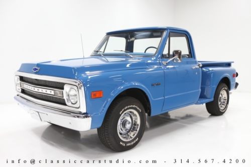 1970 chevrolet c10 stepside pickup - true shortbed c10 restored w/ 327 ci v8