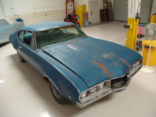 1968 oldsmobile 442 455ci 3 speed original project very solid california car