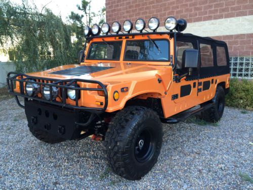 2003 hummer h1 replica 4x4 bummer 8 seat truck with heated leather seats