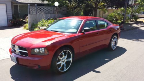 2008 dodge charger se 22 inch chrome wheels wired for sound