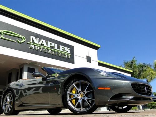 2011 ferrari california, one owner, navigation, 20&#034; factory wheels, shields