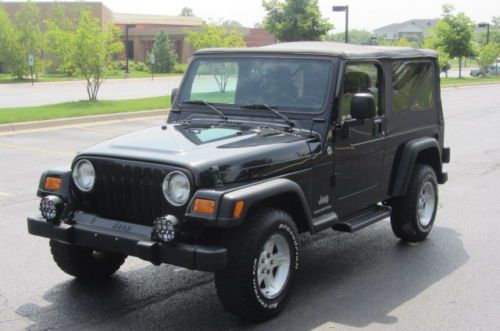 2005 jeep wrangler unlimited lwb sport utility 2-door 4.0l