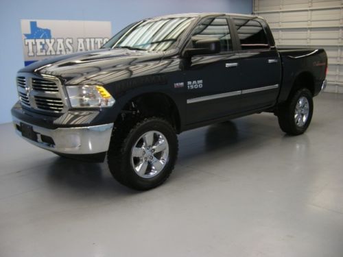 We finance!! 2014 ram 1500 big horn 4x4 off road hemi tow 8k miles texas auto