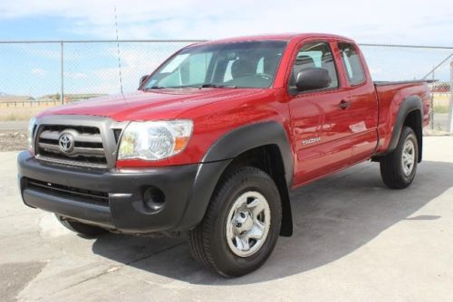 2009 toyota tacoma access v6 damaged repairable salvage runs! cooling good!