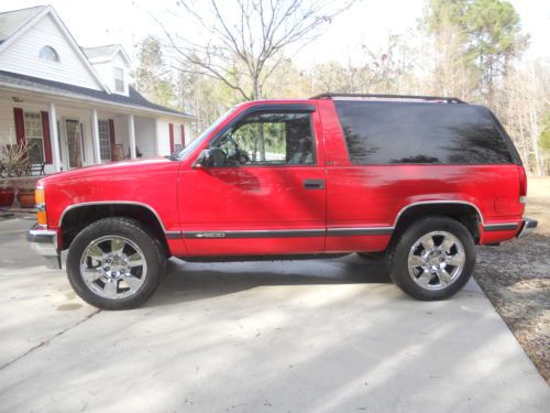 1996 chevrolet tahoe lt 4x4