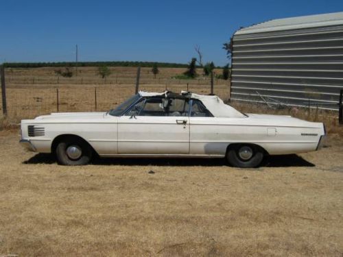 1965 mercury monterey convertible rare 4 speed manual 3.25 9&#034; 390 4v bucket tach