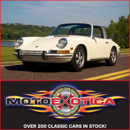 1968 porsche 912 targa - #s matching - desirable color combo - investment grade