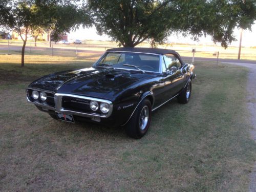 1967 pontiac firebird 400 convertible