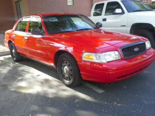 2008 ford crown victoria police interceptor sedan 4-door 4.6l