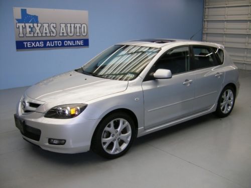 We finance!!!  2008 mazda mazda3 sport auto roof heated leather bose texas auto