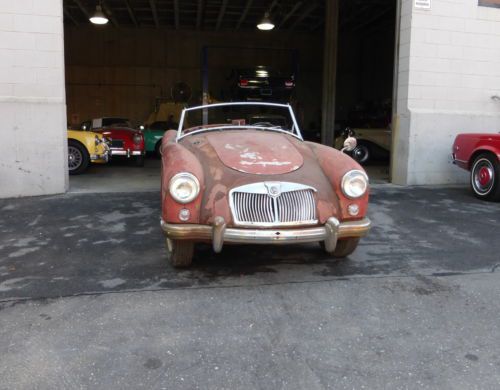 1959 mga matching numbers mostly complete car for restoration