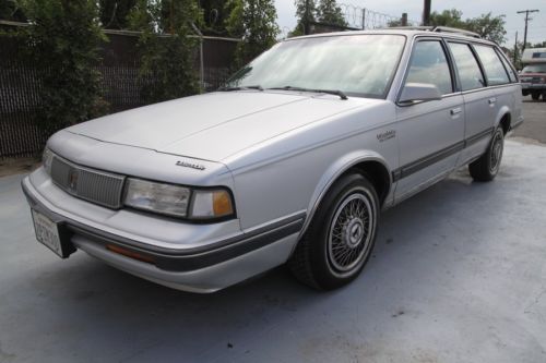 1989 oldsmobile cutlass ciera cruiser wagon 113k miles 6 cylinder no reserve