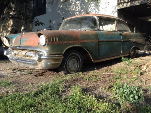 All original 1957 chevy belair 2dr 283 power glide 87,000 original miles!