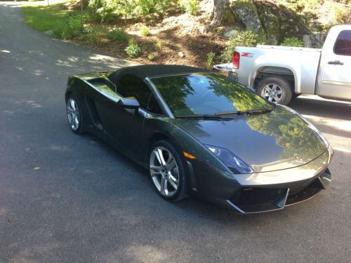 2010 lamborghini gallardo lp560-4 spyder convertible 2-door 5.2l