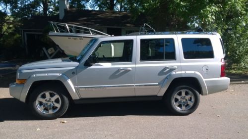 2006 jeep commander limited every available option 3rd row seat leather