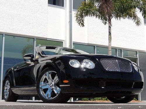 Garage kept bentley gtc sat radio chrome wheels loaded with options only 25k mil