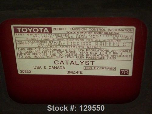 2007 TOYOTA SOLARA SLE V6 CONVERTIBLE HTD LEATHER 59K TEXAS DIRECT AUTO, US $14,980.00, image 16