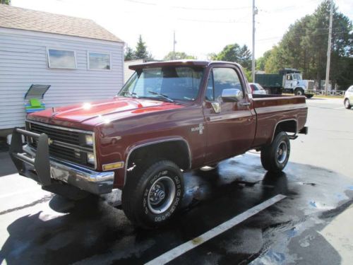 1982 chevrolet 4x4 pickup 6&#039; bed