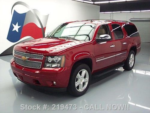 2014 chevy suburban ltz sunroof nav rear cam dvd 4k mi texas direct auto