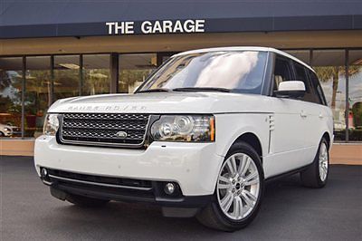 &#039;12 rover hse, 375hp.luxury pkg. rear entertainment system,wood steering wheel.