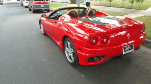 2002 Ferrari 360 Spyder, F1 Carpisto, US $85,000.00, image 5