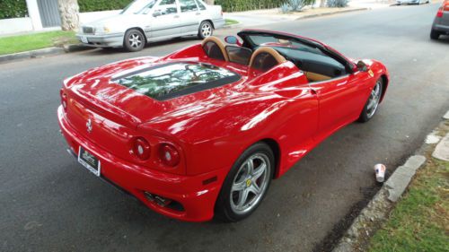 2002 Ferrari 360 Spyder, F1 Carpisto, US $85,000.00, image 7