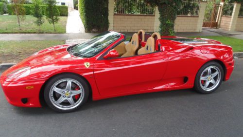 2002 Ferrari 360 Spyder, F1 Carpisto, US $85,000.00, image 16