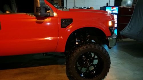 2008 ford f-250 super duty lariat crew cab pickup 4-door 6.4l