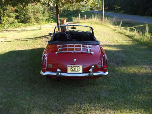 1969 MGB sports car convertable roadster corvette NO RESERVE british classic mg, image 2