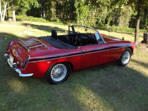 1969 MGB sports car convertable roadster corvette NO RESERVE british classic mg, image 3