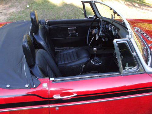 1969 MGB sports car convertable roadster corvette NO RESERVE british classic mg, image 5