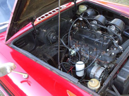 1969 MGB sports car convertable roadster corvette NO RESERVE british classic mg, image 9