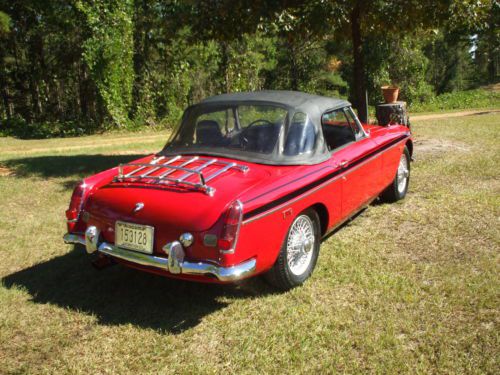 1969 MGB sports car convertable roadster corvette NO RESERVE british classic mg, image 16